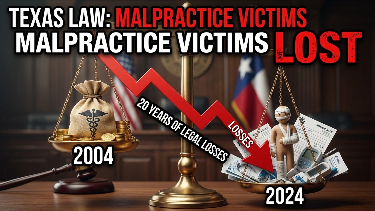 Two Decades of Texas Law Changes Hurt Malpractice Victims