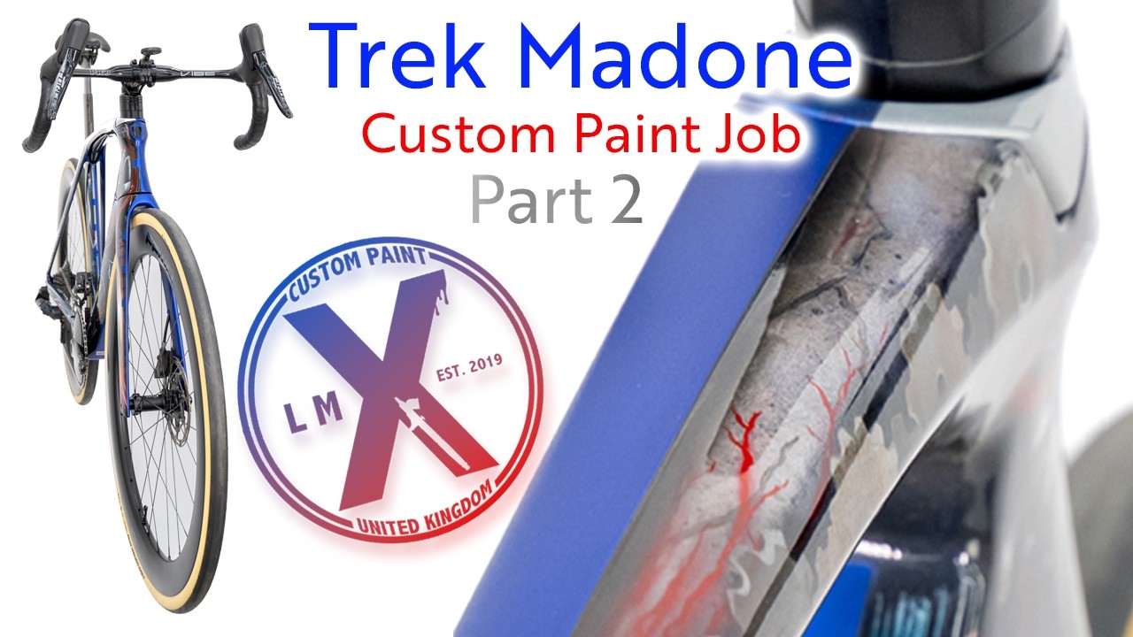 Trek Madone Custom Paint Job Part 2 - Lee Morgan Artworx