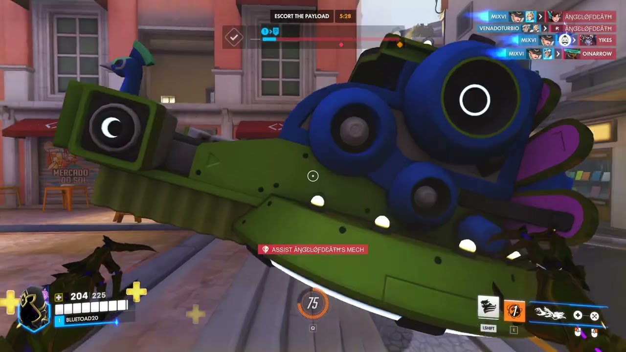 Overwatch Clip - Chill Moira Cart Gameplay