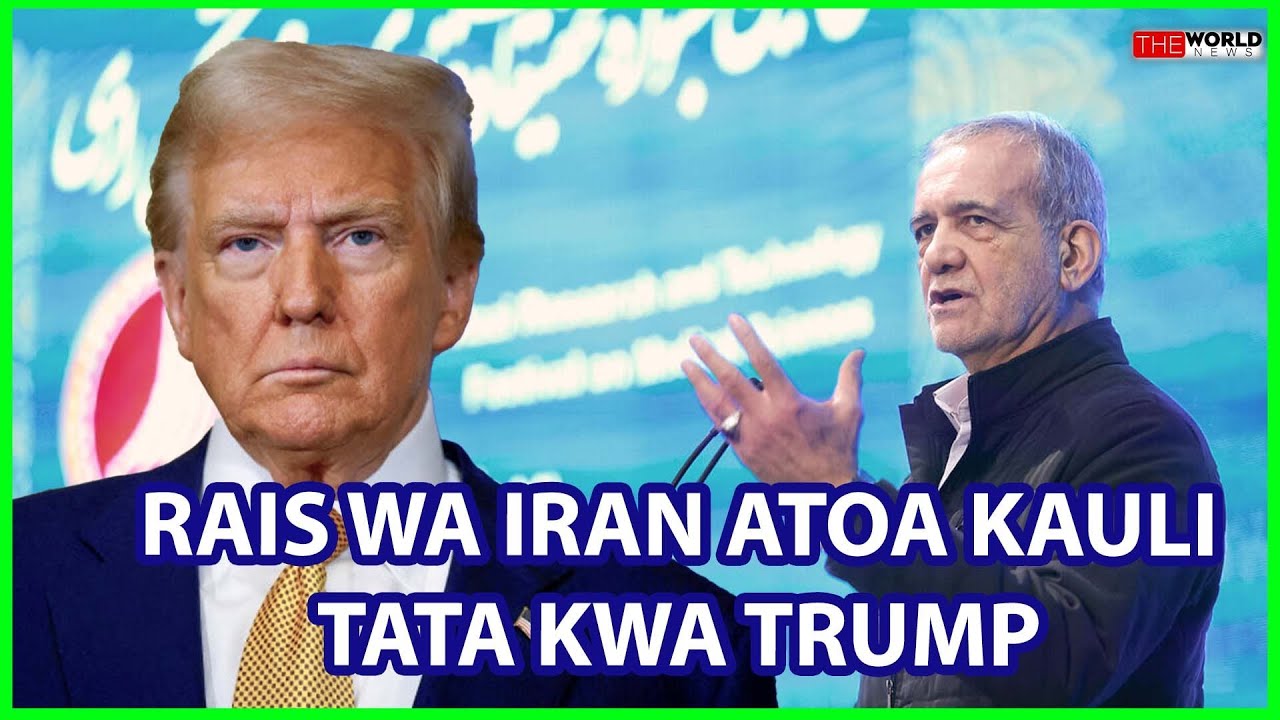 IRANIAN PRESIDENT REPLIES TO TRUMP | SAYS IRAN IS NOT READY FOR NUCLEAR TALKS