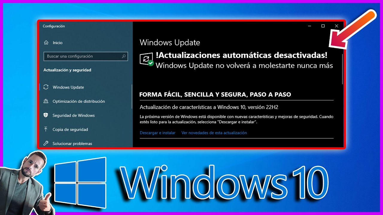 Cómo detener las actualizaciones automáticas en Windows 10 para siempre 🛑