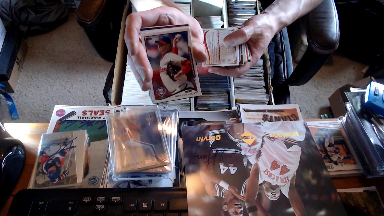 Rummage Video - Mystery Sports Card Box From The Card Shop! Ep. #1