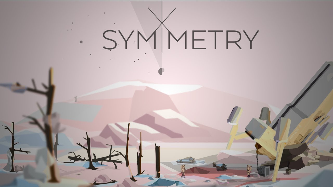 SYMMETRY | Side Scrolling Space Survival | Symmetry Game Walkthrough