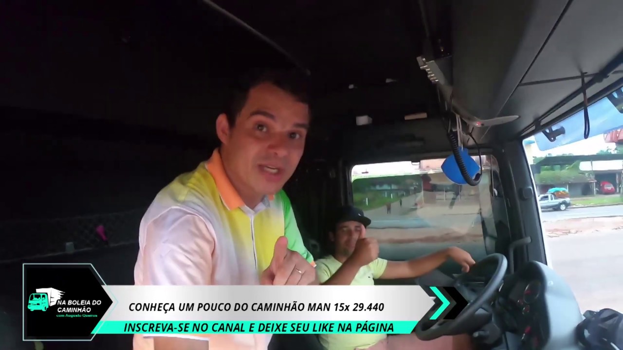 VOCÊ QUE NÃO CONHECER O CAMINHÃO MAN POR DENTRO VAI CONHECER AGORA!