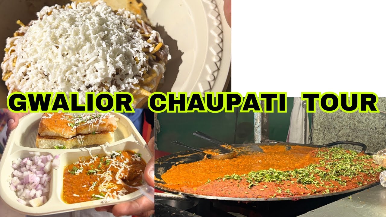 Gwalior Chaupati Tour | Cheapest And Tasty Street Food | मात्र 50 रुपए मै भरपेट स्ट्रीट फूड 😱😱