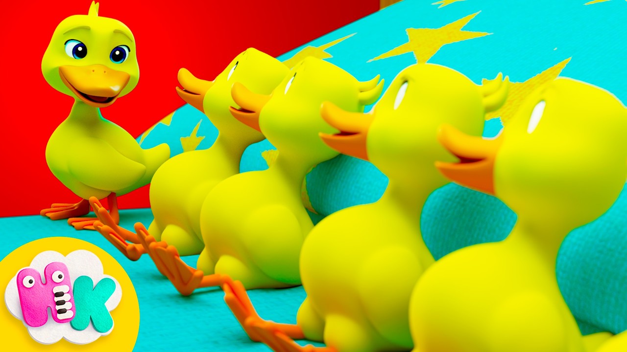 Dix dans le lit  🛏️🐥 Tournez-vous, tournez-vous ! | Chanson pour Enfants | HeyKids en Français