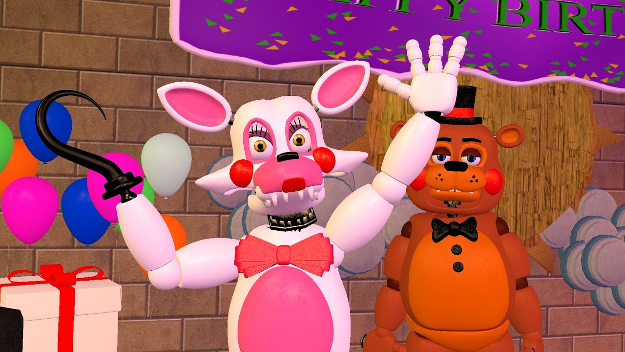 Toy Foxy attempts to take over