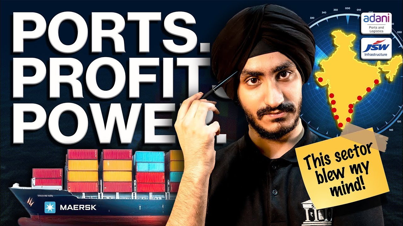 I finally studied this sector: Port Industry in India
