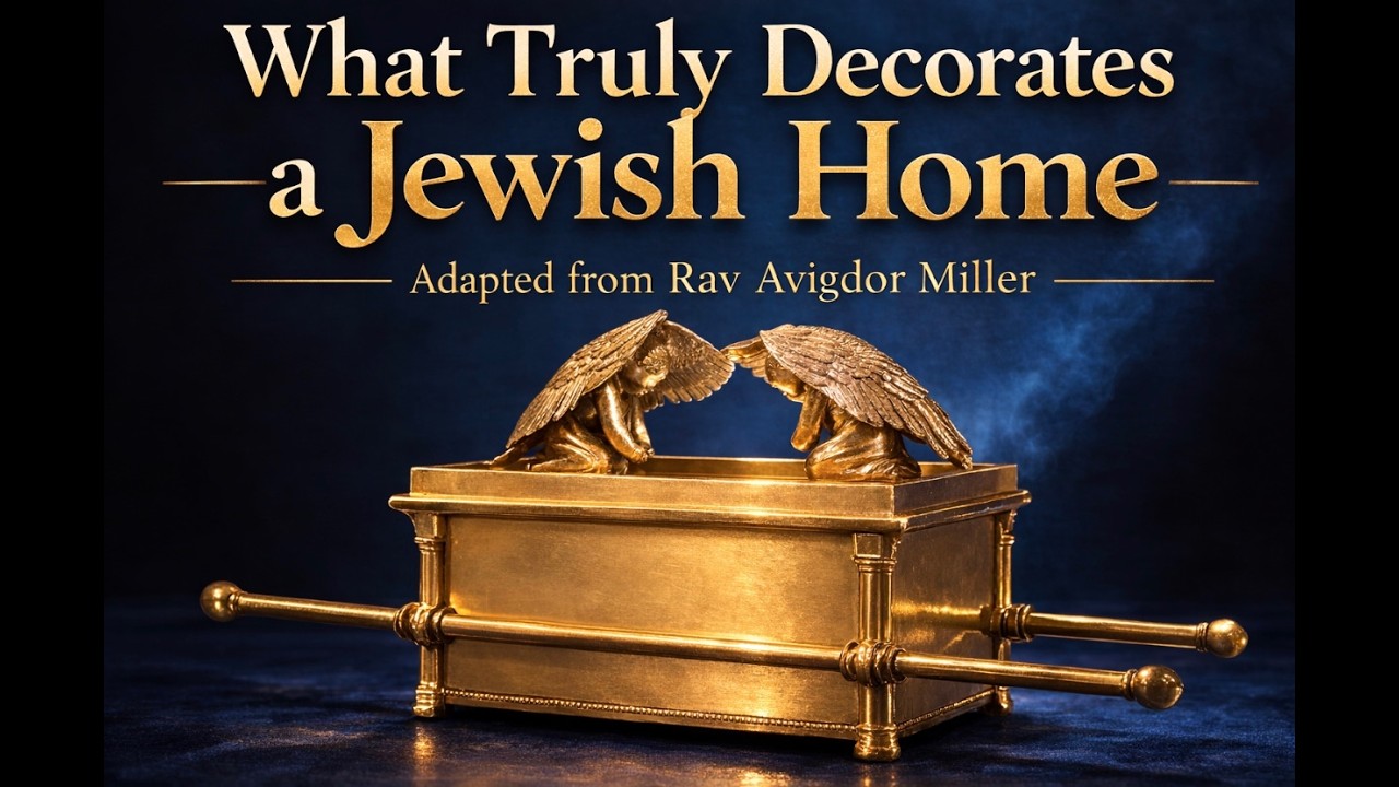 Rav Avigdor Miller on Parsha Vayakhel/Pekudei: What Truly Decorates a Jewish Home