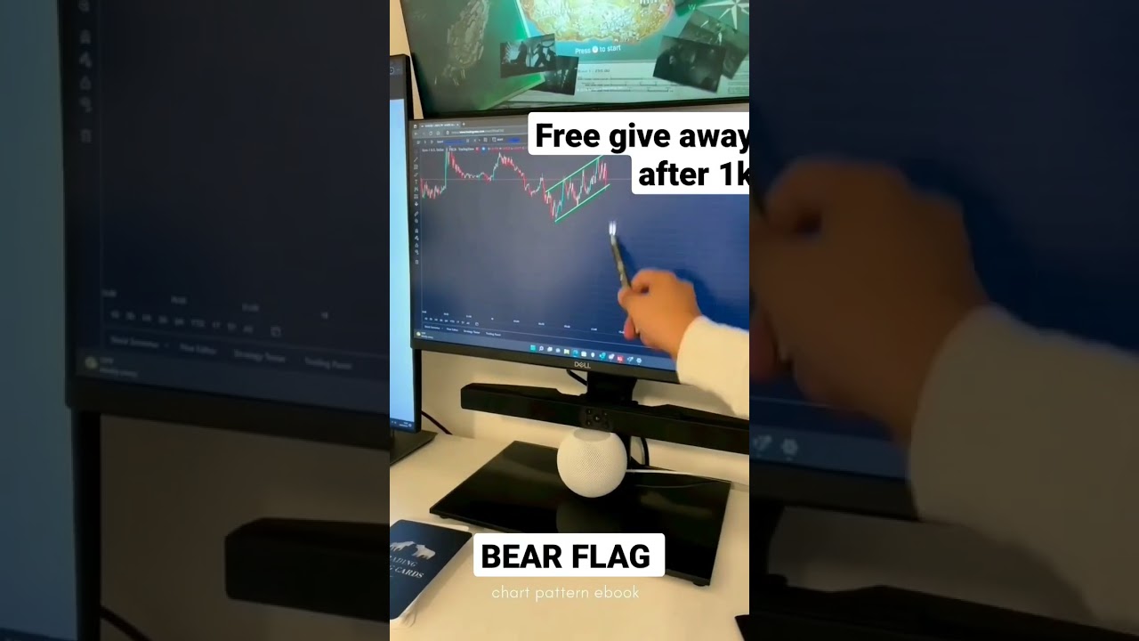 BEAR FLAG PATTERNS | Flag pattern #bearishflag #priceaction #forextrading #trading #learntradeeasy