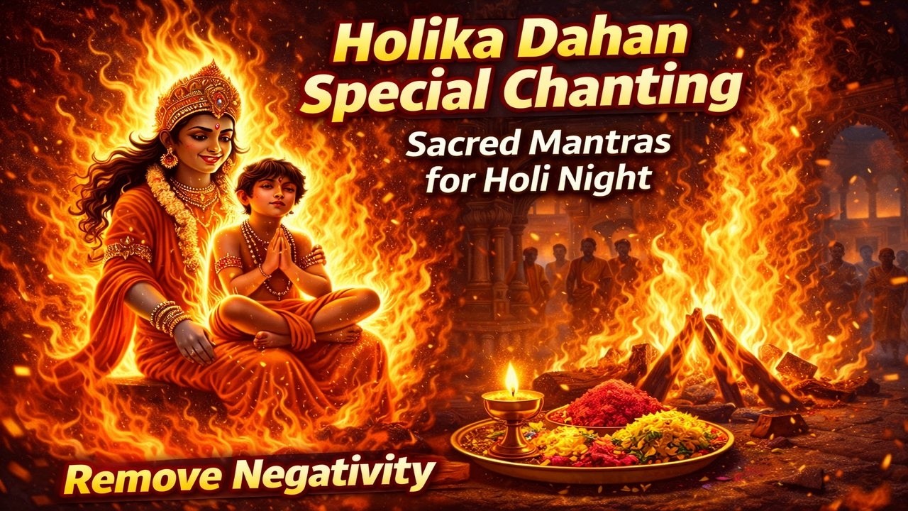 Holika Dahan Special Chanting | Sacred Mantras for Holi Night | Remove Negativity