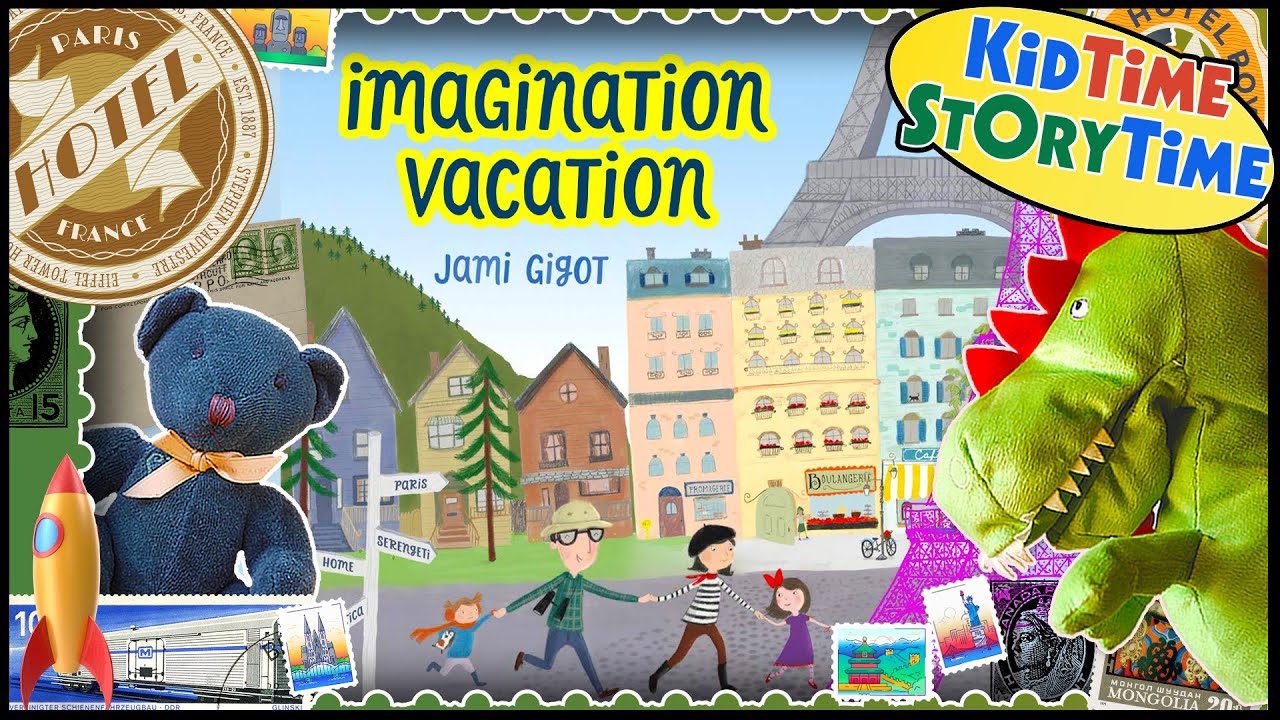 Imagination Vacation ✈️Kids Books Read Aloud 🌎🛳 for Kids bored at home!