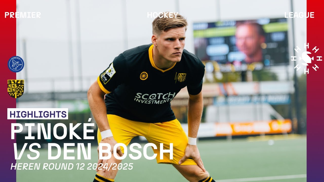 Pinoké - Den Bosch 🏑 Tulp Hoofdklasse Heren ‘24/’25 RONDE 12 | Samenvatting