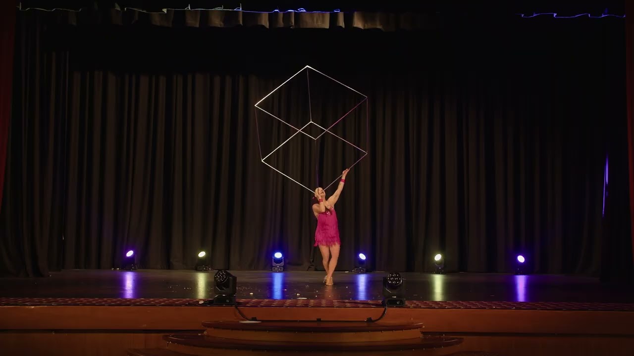 Riki Morgan - Spinning Cube 2025 (Full Routine) HD