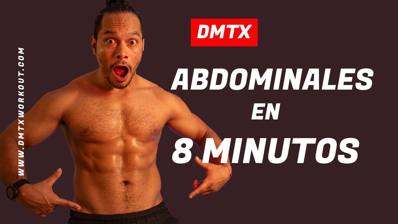 💥 Abdominales en 8 Minutos 🔥🦍 | Abdomen perfecto en Casa