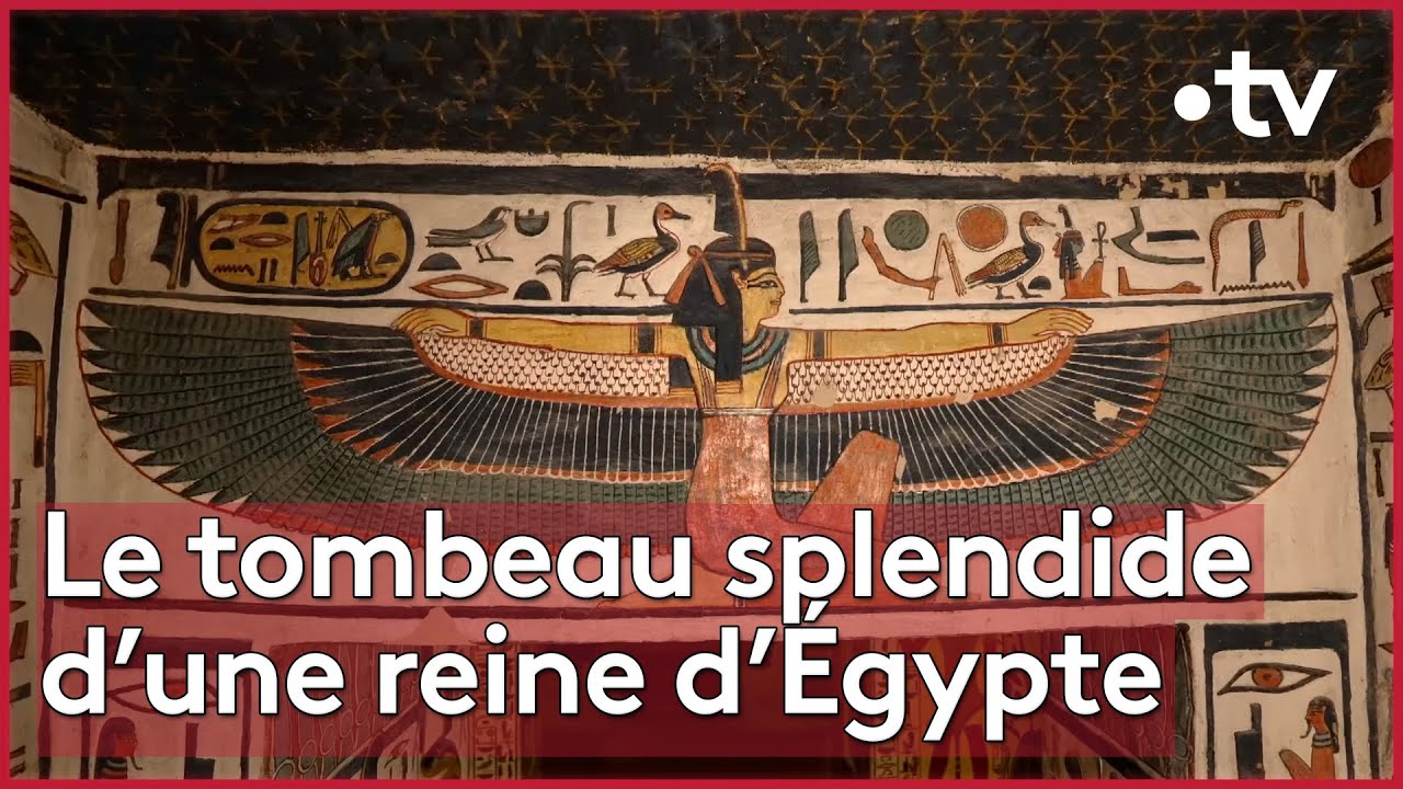 Dans la demeure d'éternité de Nefertari