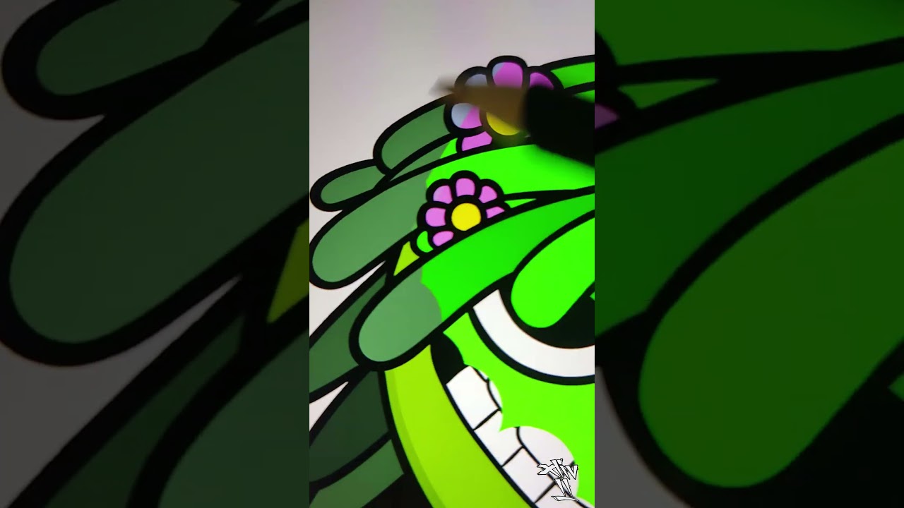 • Procreate Beast Boy as Vineria Sprunki Incredibox • 
