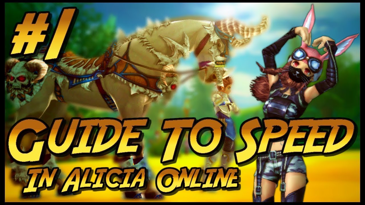 ALICIA ONLINE RACING TIPS - GUIDE TO SPEED RACES IN ALICIA ONLINE - PART 1/9