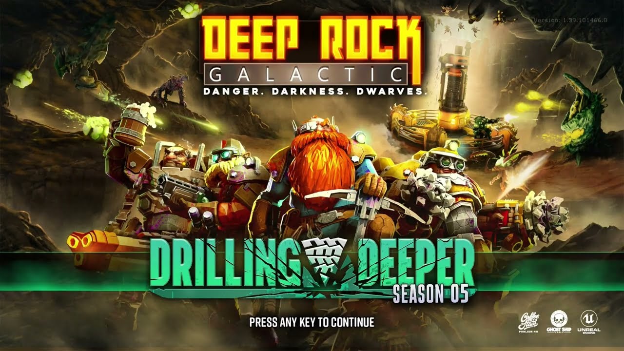 Deep Rock Galactic! Добываем жуков, пьем руду, сражаемся с пивом.