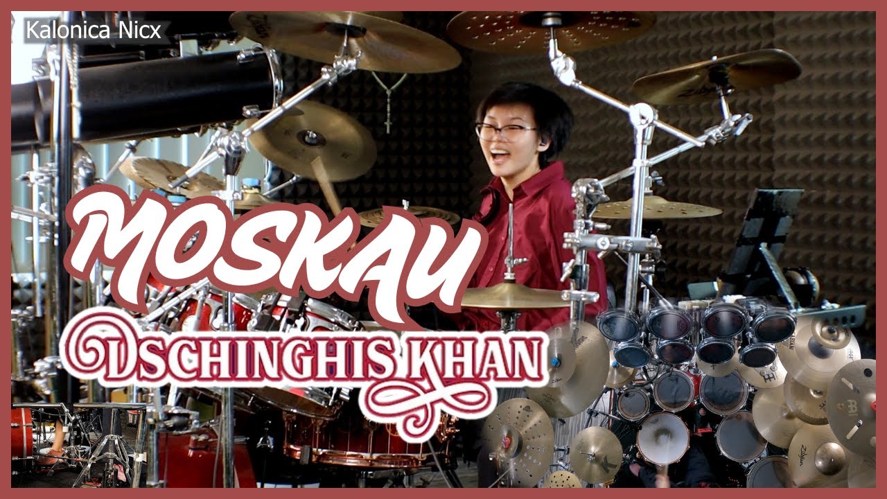 Moskau -  Dschinghis Khan || Drum cover by KALONICA NICX