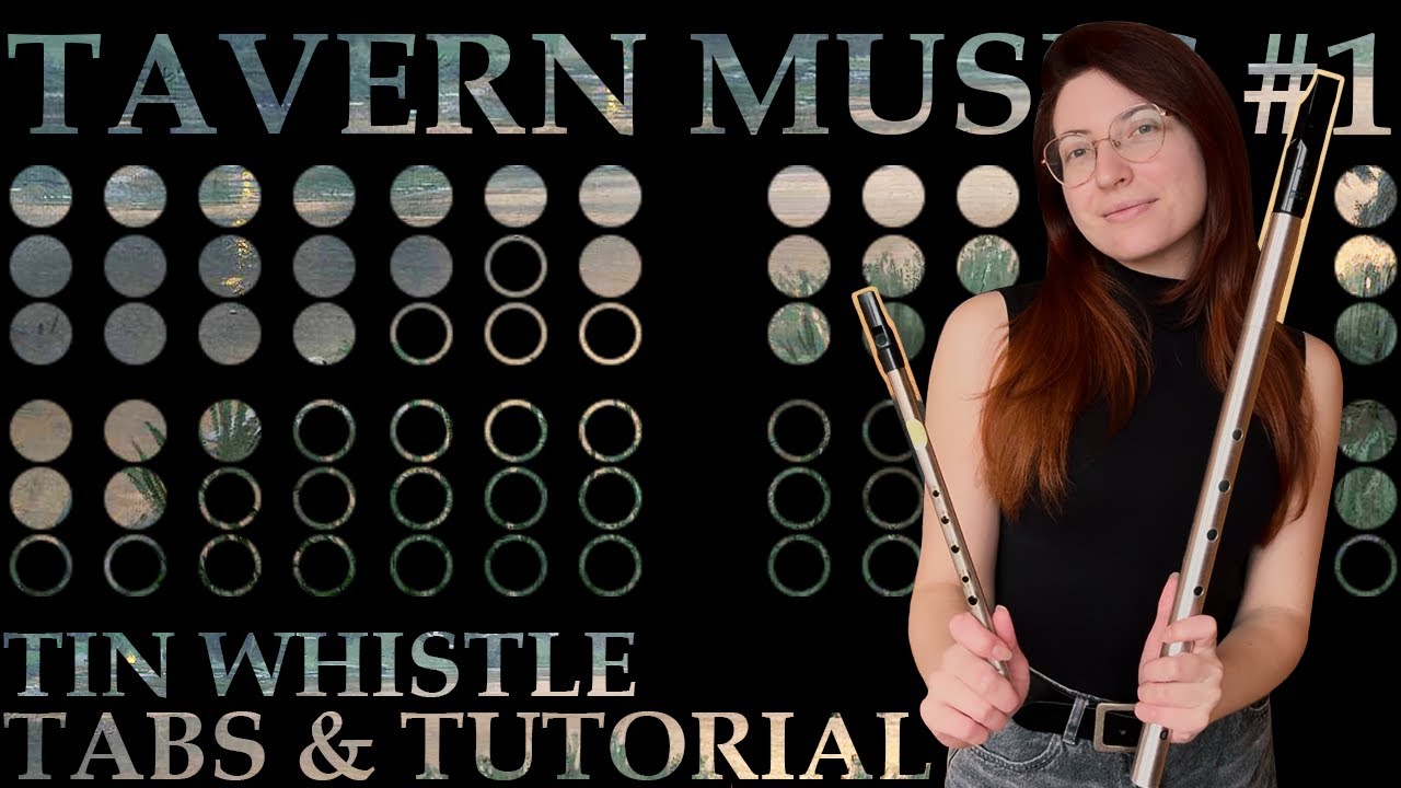 Tin Whistle Tabs + Tutorial: Kingdom Come: Deliverance II - Tavern Music №1