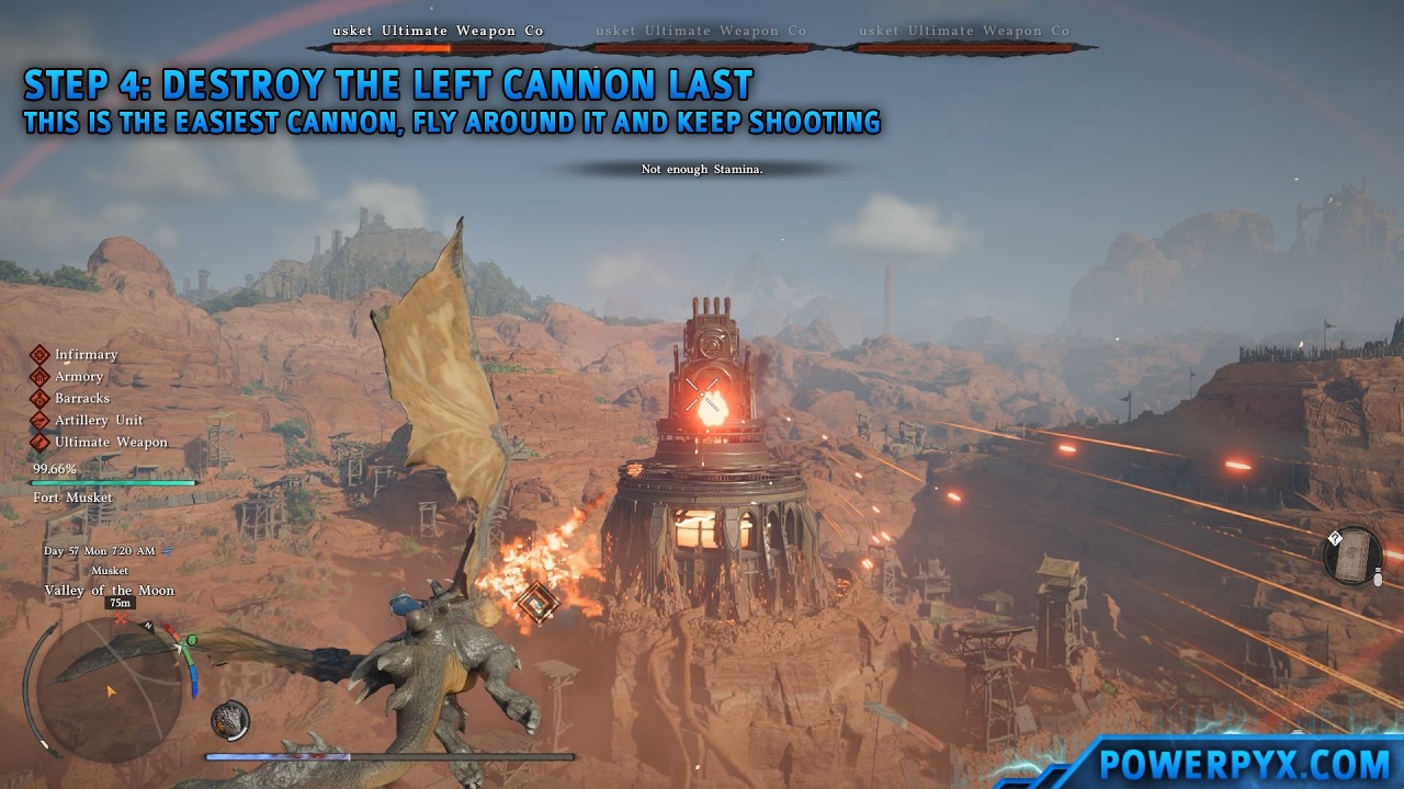 Crimson Desert - Deferred Advance Walkthrough - Destroy the 3 Ultimate Weapons Cannons