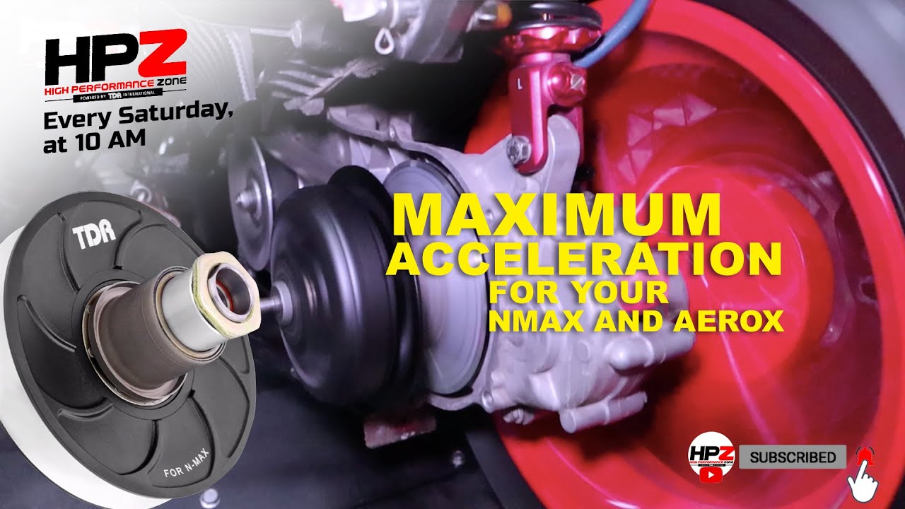 Upgrade CVT NMAX Bikin Performa Harian dan Touring Maksimal.