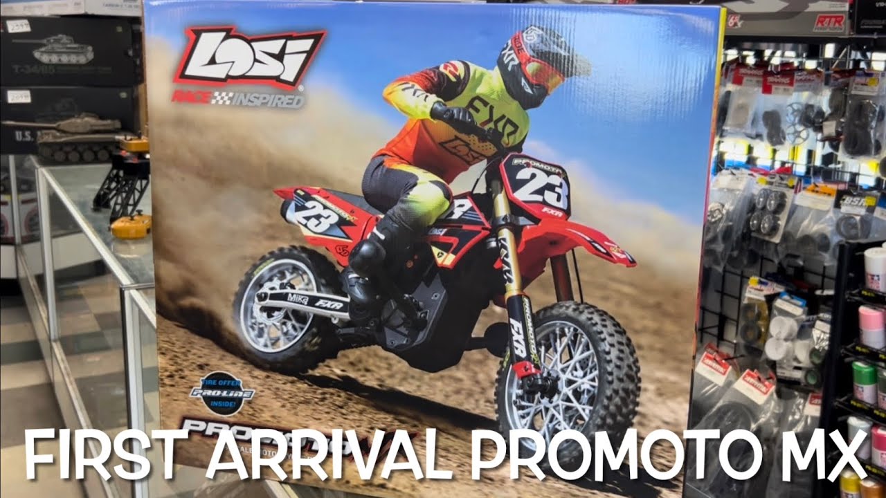 NEW LOSI PROMOTO MX FXR First Look & Unboxing MY Thoughts?Losi Quality?