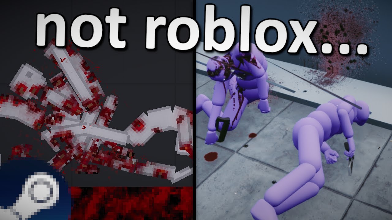 these AMAZING GORE games aren't from ROBLOX...