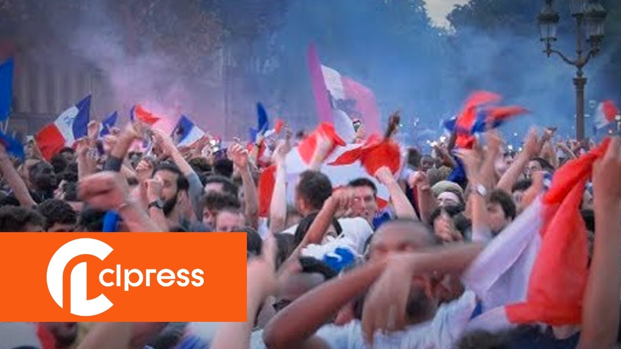 ЧМ-2018: Атмосфера в фан-зоне Парижа