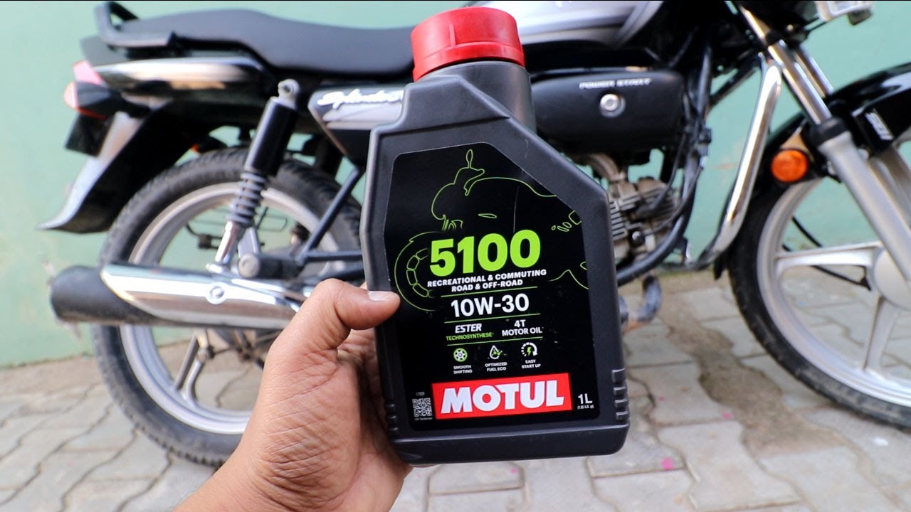 best engine oil for splendor plus