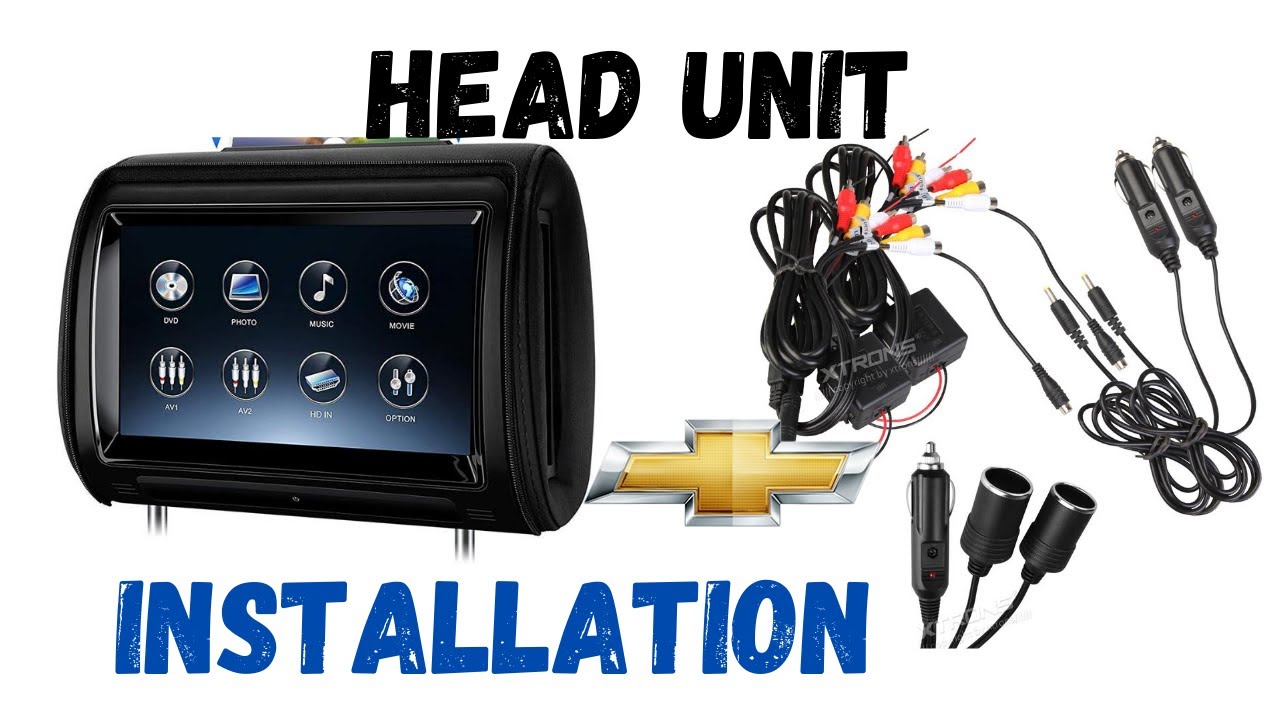 How to Wire  and install car dvd head Unit