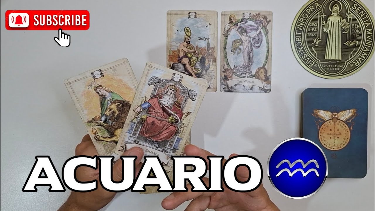 Acuario🌞UNA FORTUNA TUYA EST&Aacute; LIGADA EN TU FUTURO. VIENES CON FUERZA DE AUTORIDAD AGARRAR LO TUYO.