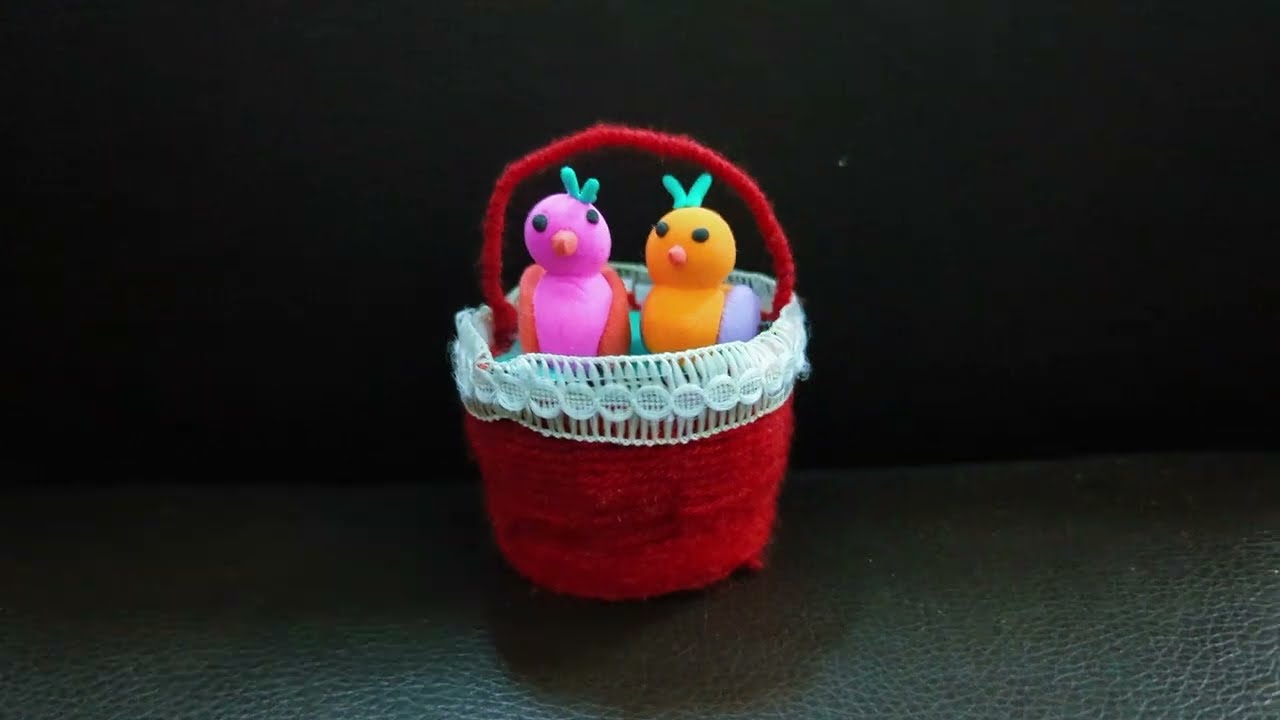 Cute little birds 🕊️ #youtubevideos#trending#minicraft#claycraft#beautifultips #viralvideo #clayart