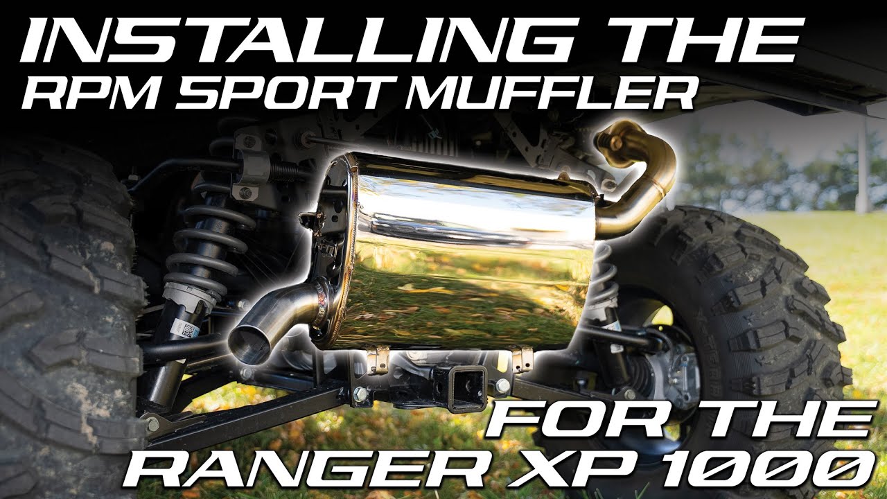 Как установить спортивный глушитель RPM на ваш Ford Ranger XP 1000