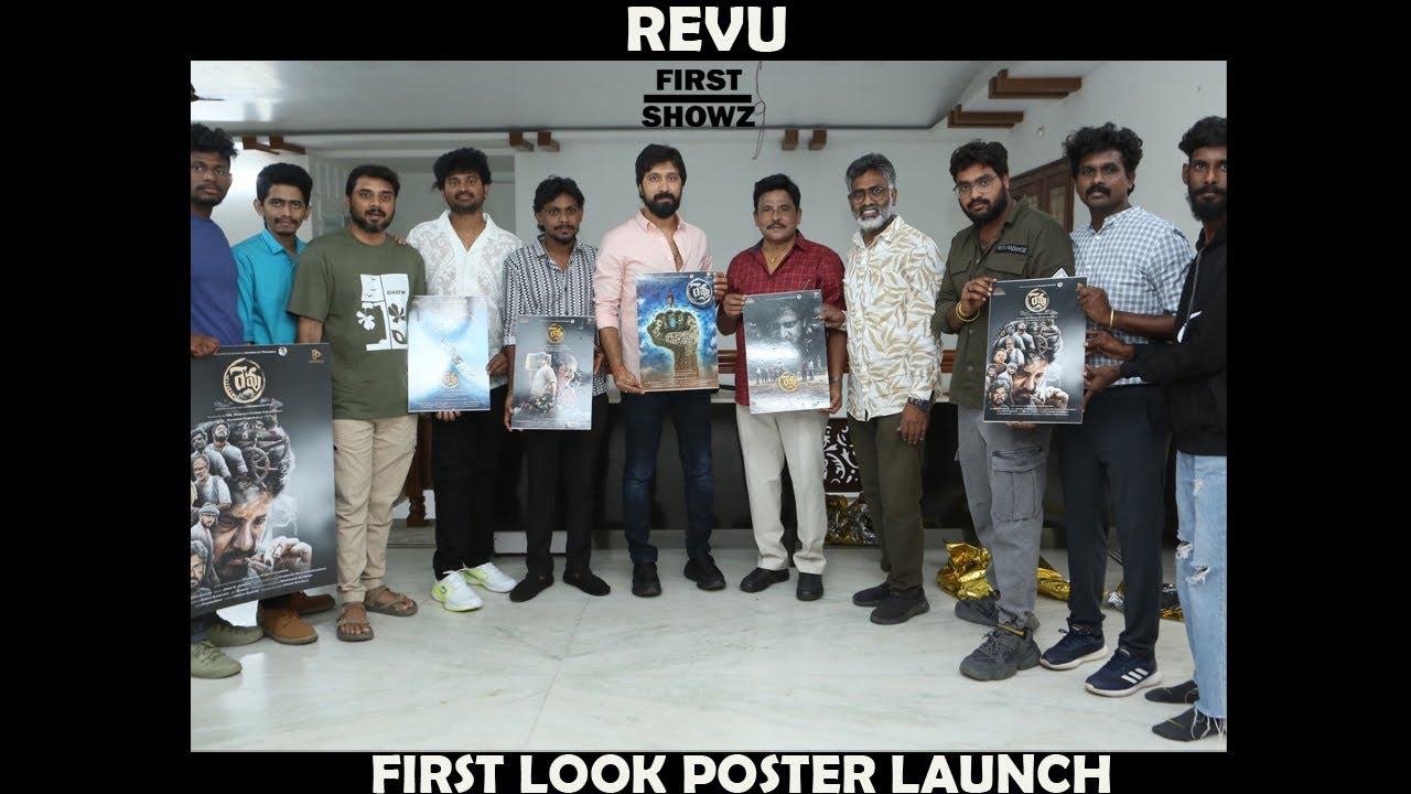 Director #KSBobby launches #Revu Movie First Look Poster
