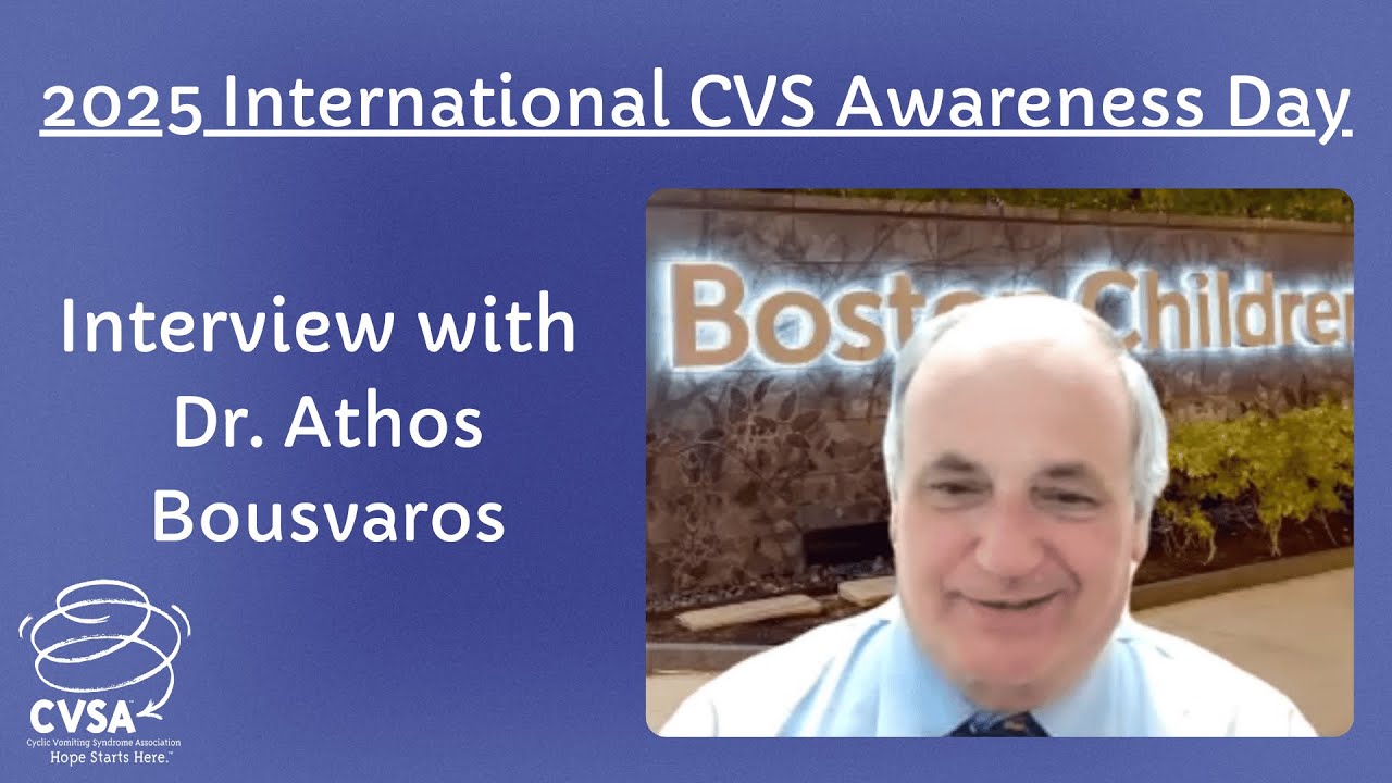 2025 CVS Awareness Day Interview with Athos Bousvaros