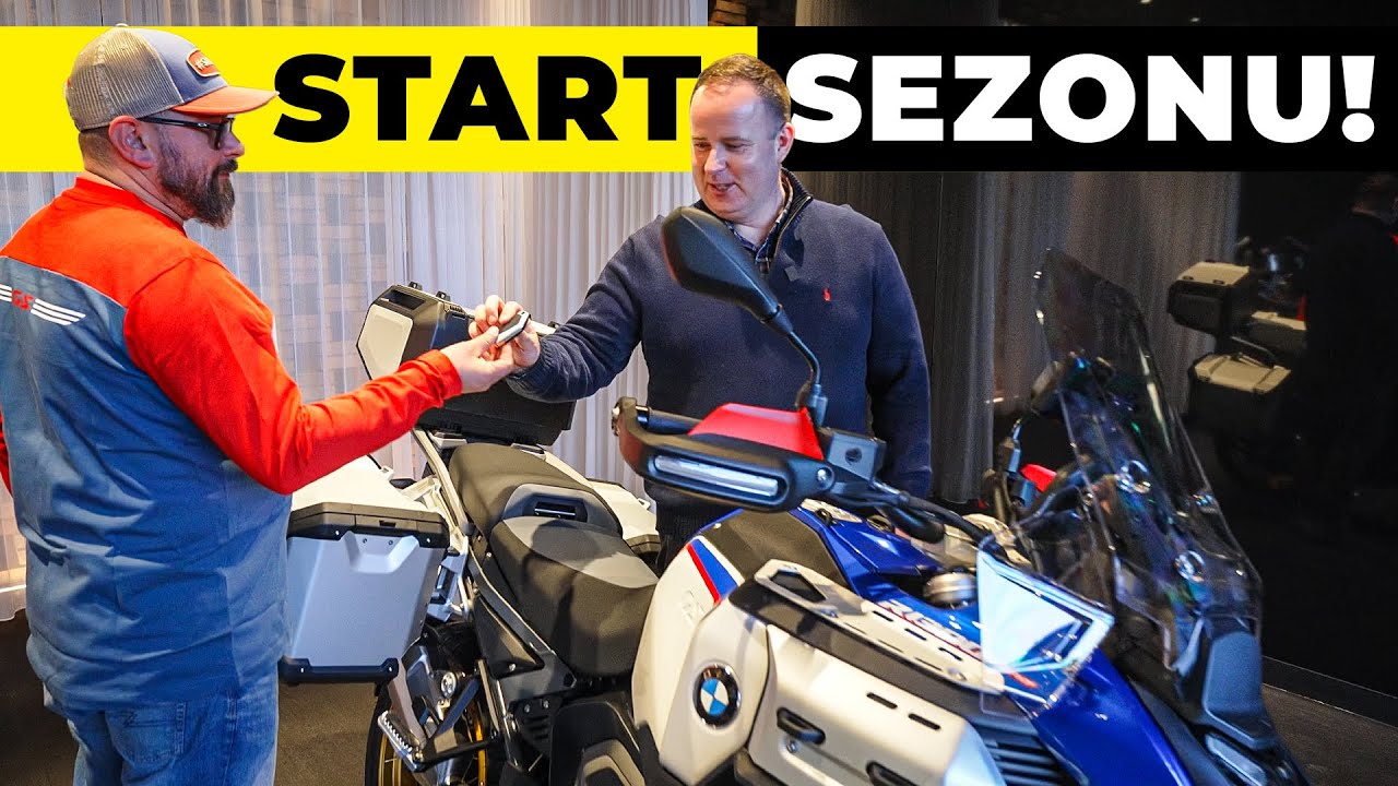 Wymarzony START sezonu! Wizyta w BMW Motorrad Gazda Group i odbi&oacute;r nowego 1300 GS Adventure!