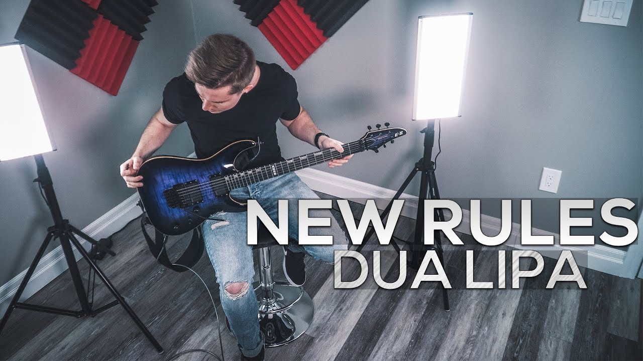 New Rules - Dua Lipa - Cole Rolland (Guitar Cover)