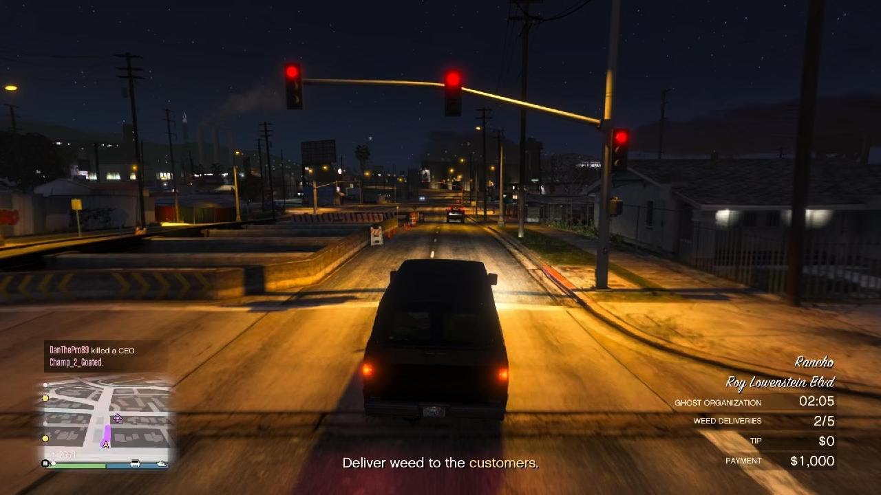 Grand Theft Auto V_Weed on The Water Gameover #The Champ is here