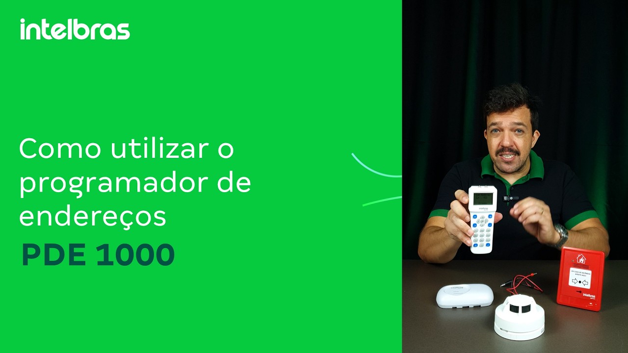 Como utilizar o programador de endereços PDE 1000 #academiadigital
