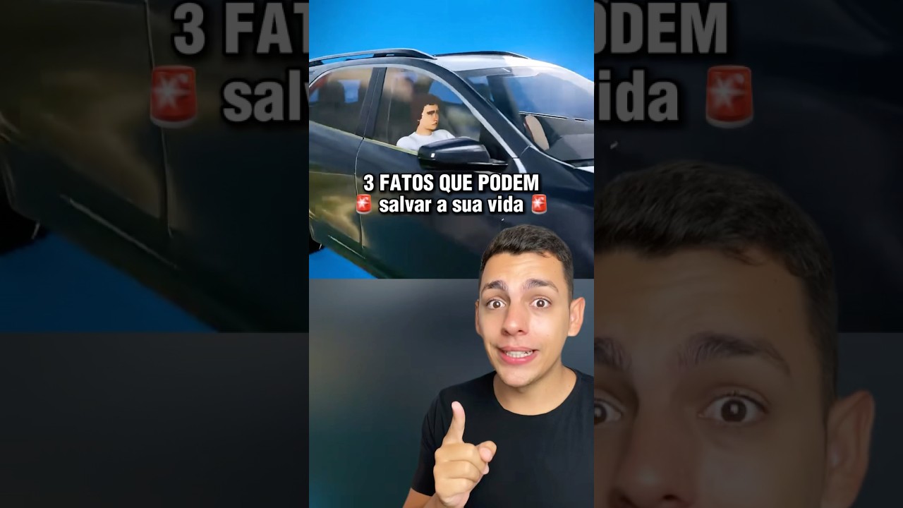 3 FATOS QUE PODEM SALVAR SUA VIDA!! 🚨 #curiosidades #edusouzzav ib: Zack D Films