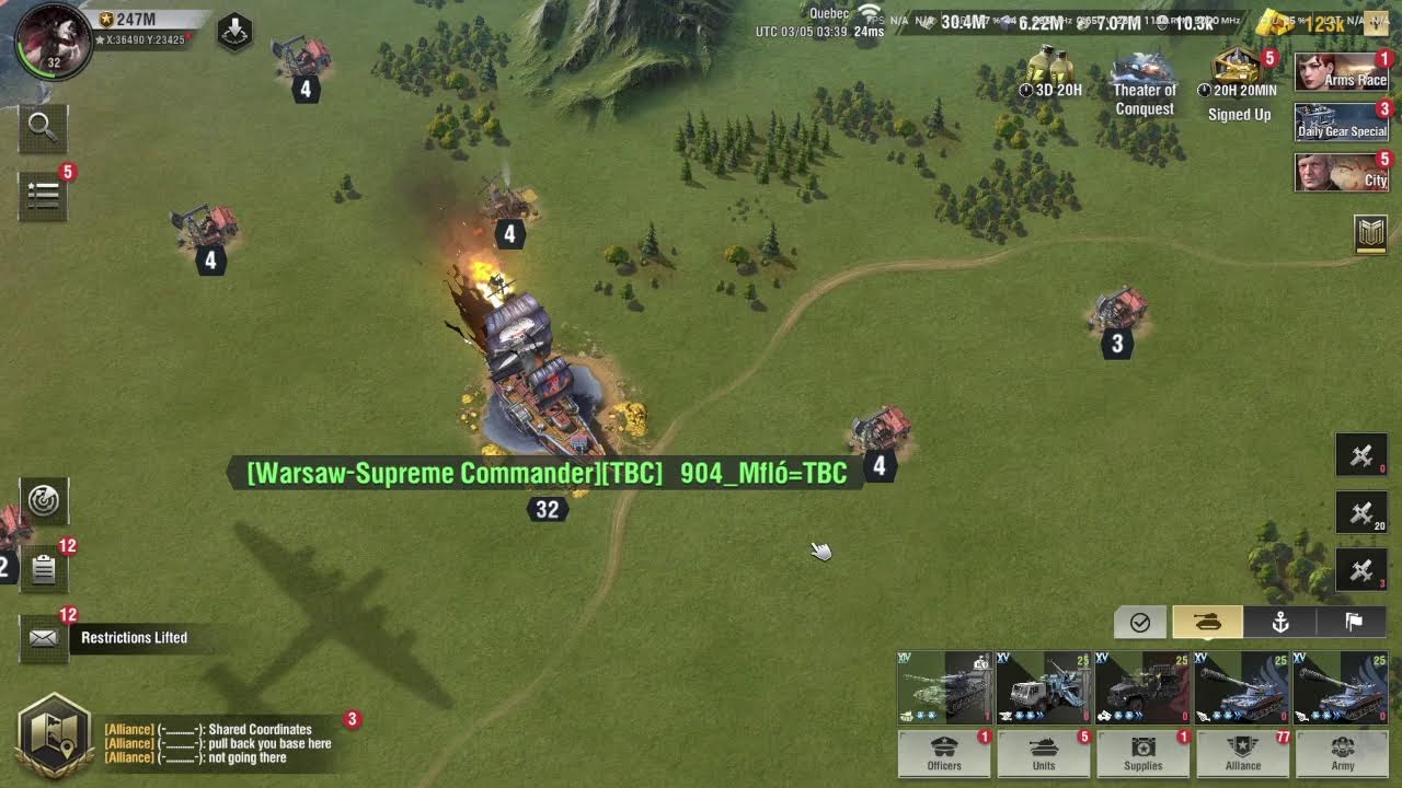 Warpath settlement defend