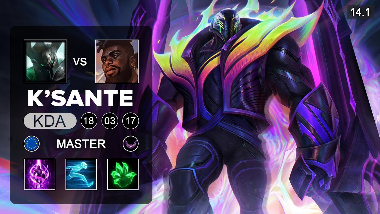 K'Sante vs Mordekaiser Top - EUW Master - Patch 14.1 Season 14