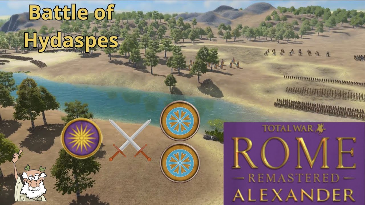 Playing Battle of Hydaspes for the First Time in Total War: Rome Remastered - Alexander
