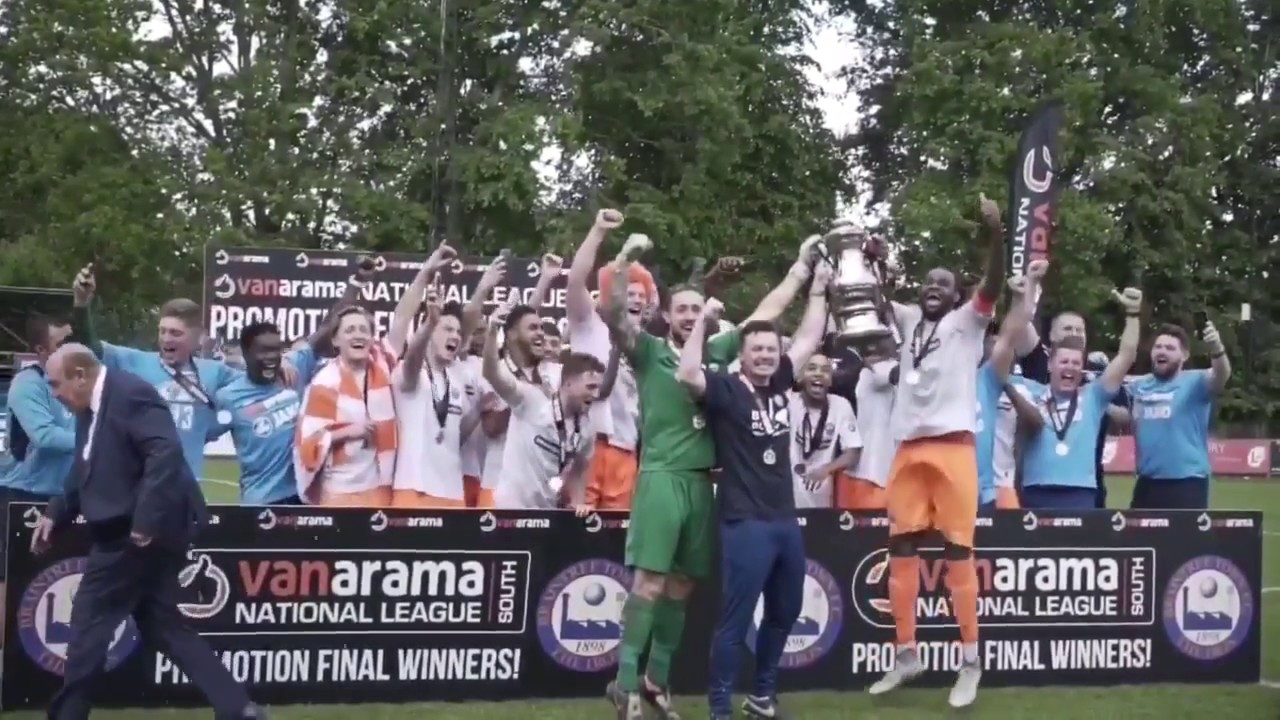 VANARAMA NATIONAL LEAGUE SOUTH: PROMOTION FINAL WINNERS: BRAINTREE TOWN F.C - GOALS - 2017/18 SEASON