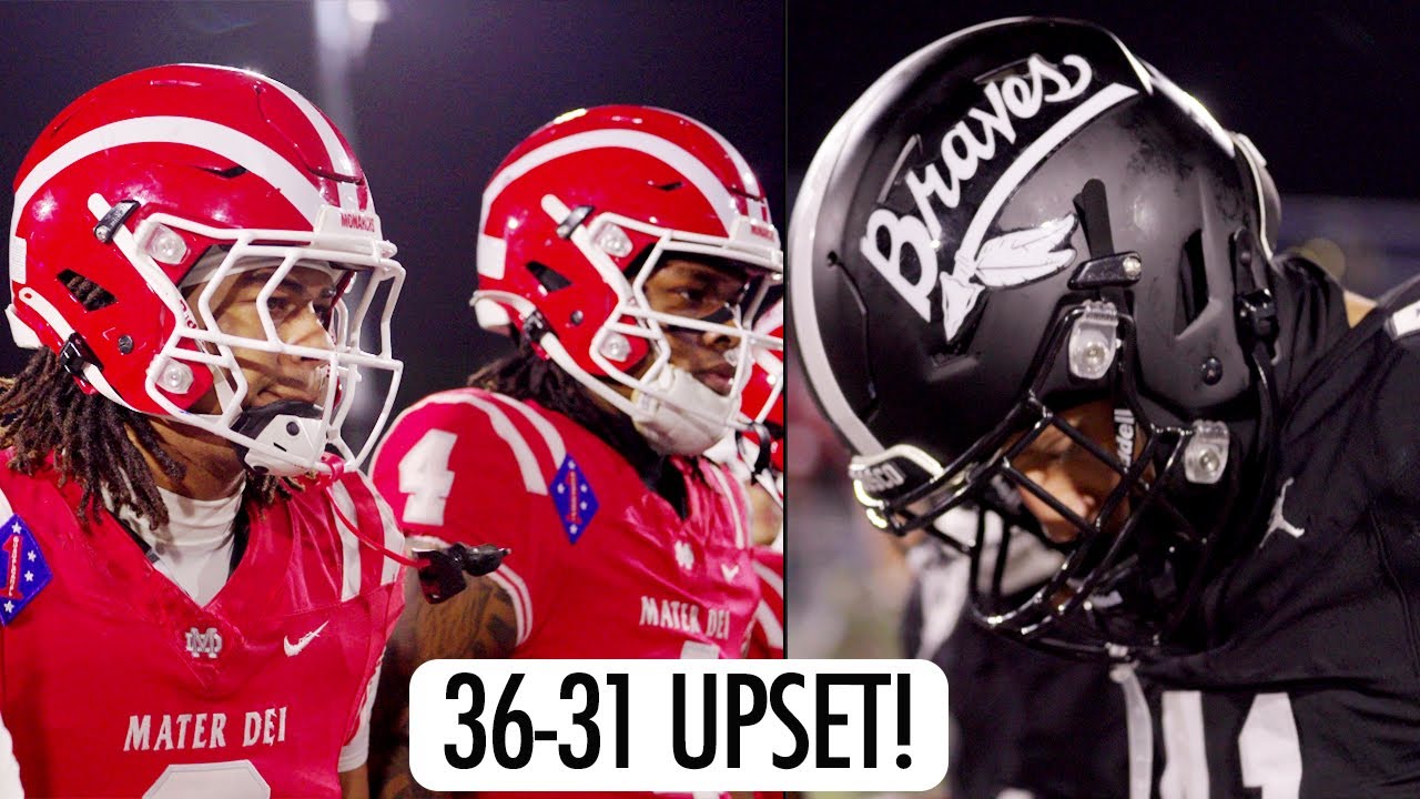 Mater Dei vs. St. John Bosco WILDEST Comeback of 2025 Season