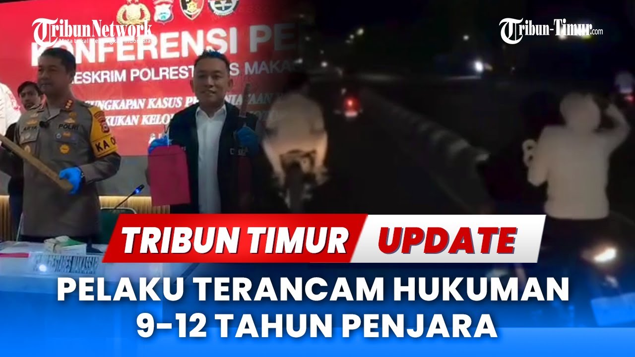 🔴Tribun Update: 23 Anggota Geng Motor di Makassar Ditangkap Usai Bacok dan Busur 5 Pemotor