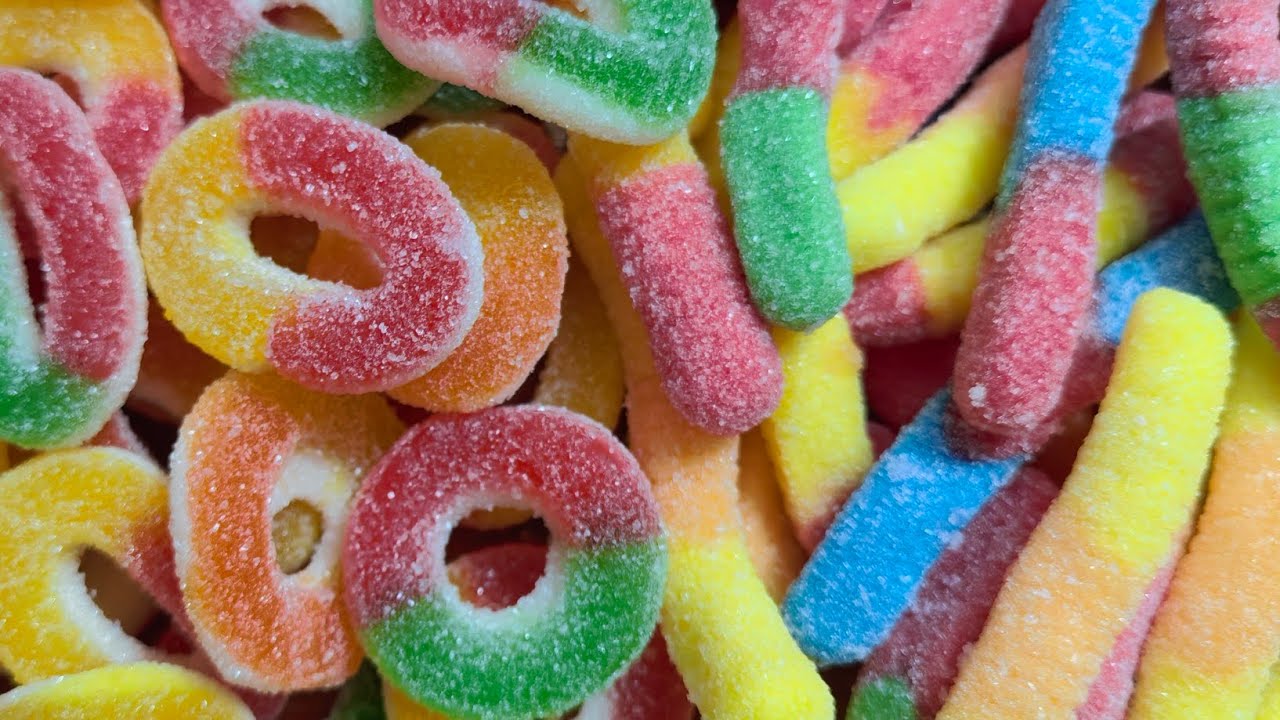 Filling Platter with Sweets 🍬ASMR 🍭Oddlysatisfying 