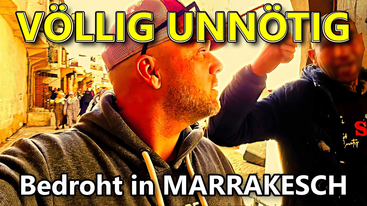 Leider BÖSES ENDE IN MARRAKESCH ❌| LKW DIY WOHNMOBIL Travel Truck Vanlife Morocco Marokko